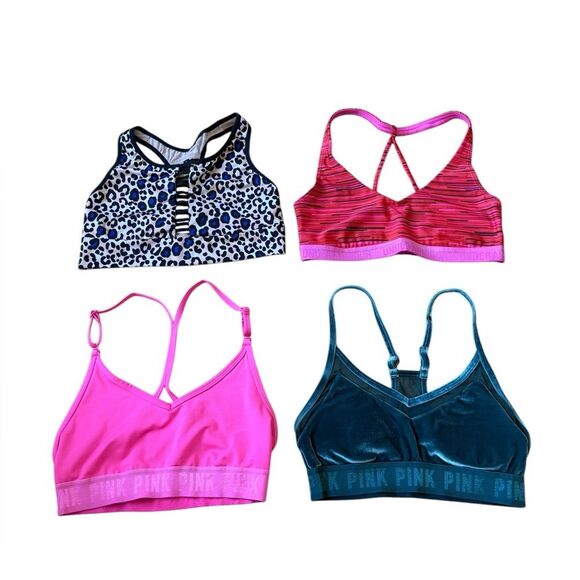 Victorias Secret Sports Bra Bundle Womens Size Small - Picture 1 of 11
